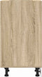 vidaXL - Onderkast - 30x44,5x81,5 - cm - bewerkt - hout - sonoma - eikenkleurig