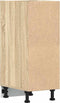 vidaXL - Onderkast - 30x44,5x81,5 - cm - bewerkt - hout - sonoma - eikenkleurig