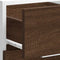 vidaXL - Onderkast - 40x46x81,5 - cm - bewerkt - hout - bruin - eikenkleur
