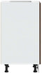 vidaXL - Onderkast - 40x46x81,5 - cm - bewerkt - hout - bruin - eikenkleur