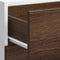 vidaXL - Onderkast - 40x46x81,5 - cm - bewerkt - hout - bruin - eikenkleur