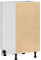 vidaXL - Onderkast - 40x46x81,5 - cm - bewerkt - hout - bruin - eikenkleur