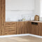 vidaXL - Onderkast - 60x46x81,5 - cm - bewerkt - hout - artisanaal - eikenkleur