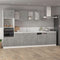 vidaXL - Onderkast - 60x46x81,5 - cm - bewerkt - hout - betongrijs