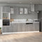 vidaXL - Onderkast - 60x46x81,5 - cm - bewerkt - hout - grijs - sonoma - eikenkleurig