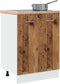 vidaXL - Onderkast - 60x46x81,5 - cm - bewerkt - hout - oud - houtkleurig