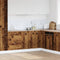 vidaXL - Onderkast - 60x46x81,5 - cm - bewerkt - hout - oud - houtkleurig