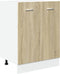 vidaXL - Onderkast - 60x46x81,5 - cm - bewerkt - hout - sonoma - eikenkleurig