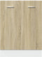 vidaXL - Onderkast - 60x46x81,5 - cm - bewerkt - hout - sonoma - eikenkleurig