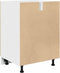 vidaXL - Onderkast - 60x46x81,5 - cm - bewerkt - hout - sonoma - eikenkleurig