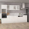 vidaXL - Onderkast - 60x46x81,5 - cm - bewerkt - hout - wit