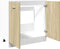 vidaXL - Onderkast - 80x46x81,5 - cm - bewerkt - hout - sonoma - eikenkleurig