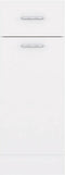 vidaXL - Onderkast - met - lade - 30x46x81,5 - cm - bewerkt - hout - wit