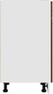 vidaXL - Onderkast - met - lade - 30x46x81,5 - cm - bewerkt - hout - bruin - eikenkleur