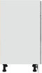vidaXL - Onderkast - met - lade - 30x46x81,5 - cm - bewerkt - hout - betongrijs