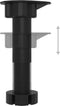 vidaXL - Onderkast - met - lade - 40x46x81,5 - cm - bewerkt - hout - hoogglans - wit