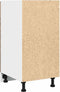 vidaXL - Onderkast - met - lade - 40x46x81,5 - cm - bewerkt - hout - oud - houtkleurig