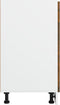 vidaXL - Onderkast - met - lade - 40x46x81,5 - cm - bewerkt - hout - gerookt - eiken