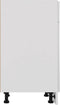 vidaXL - Onderkast - met - lade - 40x46x81,5 - cm - bewerkt - hout - hoogglans - wit