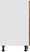 vidaXL - Onderkast - met - lade - 50x46x81,5 - cm - bewerkt - hout - oud - houtkleurig