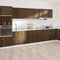 vidaXL - Onderkast - met - lade - 50x46x81,5 - cm - bewerkt - hout - bruin - eikenkleur