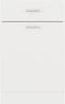 vidaXL - Onderkast - met - lade - 50x46x81,5 - cm - bewerkt - hout - wit