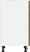 vidaXL - Onderkast - met - lade - 50x46x81,5 - cm - bewerkt - hout - bruin - eikenkleur