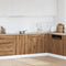 vidaXL - Onderkast - met - lade - 50x46x81,5 - cm - bewerkt - hout - artisanaal - eiken