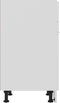 vidaXL - Onderkast - met - lade - 60x46x81,5 - cm - bewerkt - hout - wit