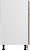 vidaXL - Onderkast - met - lade - 60x46x81,5 - cm - bewerkt - hout - bruin - eikenkleur