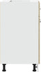 vidaXL - Onderkast - met - lade - 60x46x81,5 - cm - spaanplaat - sonoma - eikenkleurig