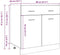 vidaXL - Onderkast - met - lade - 80x46x81,5 - cm - bewerkt - hout - betongrijs