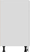 vidaXL - Onderkast - met - lade - 80x46x81,5 - cm - bewerkt - hout - wit