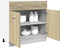 vidaXL - Onderkast - met - lade - 80x46x81,5 - cm - spaanplaat - sonoma - eikenkleurig