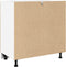 vidaXL - Onderkast - met - lade - 80x46x81,5 - cm - spaanplaat - sonoma - eikenkleurig