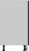 vidaXL - Onderkast - met - lade - 80x46x81,5 - cm - spaanplaat - zwart