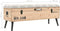 vidaXL - Opbergbank - 110 - cm - massief - vurenhout