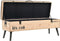 vidaXL - Opbergbank - 110 - cm - massief - vurenhout