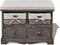 vidaXL - Opbergbank - 62x33x42 - cm - paulowniahout - bruin