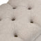 vidaXL - Opbergbank - met - rugleuning - 110 - cm - stof - crèmekleurig