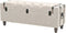 vidaXL - Opbergbankenset - 112x37x45 - cm - massief - hout - en - staal - 3-delig