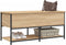 vidaXL - Opbergbankje - 100x42,5x47 - cm - bewerkt - hout - sonoma - eikenkleurig