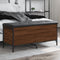 vidaXL - Opbergbankje - 102x42x45 - cm - bewerkt - hout - bruin - eikenkleur