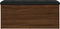 vidaXL - Opbergbankje - 102x42x45 - cm - bewerkt - hout - bruin - eikenkleur