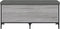 vidaXL - Opbergbankje - 102x42x45 - cm - bewerkt - hout - grijs - sonoma - eikenkleur