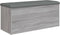 vidaXL - Opbergbankje - 102x42x45 - cm - bewerkt - hout - grijs - sonoma - eikenkleur
