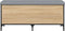 vidaXL - Opbergbankje - 102x42x45 - cm - bewerkt - hout - sonoma - eikenkleurig