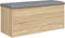 vidaXL - Opbergbankje - 102x42x45 - cm - bewerkt - hout - sonoma - eikenkleurig