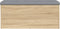 vidaXL - Opbergbankje - 102x42x45 - cm - bewerkt - hout - sonoma - eikenkleurig