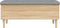 vidaXL - Opbergbankje - 102x42x46 - cm - bewerkt - hout - sonoma - eikenkleurig
